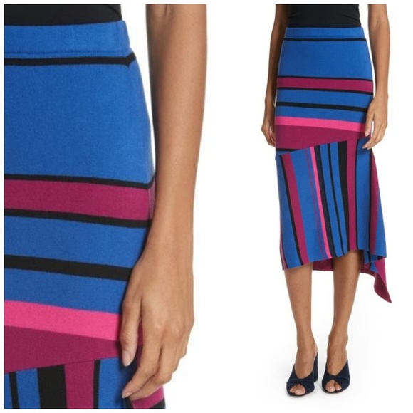 Anthropologie, Tracy Reese Asymmetrical Knit Skirt - Picture 3 of 5